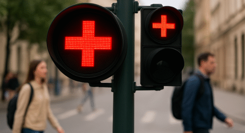 Світлофор Грецький хрест