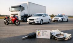 Відповідальність за їзду без категорії